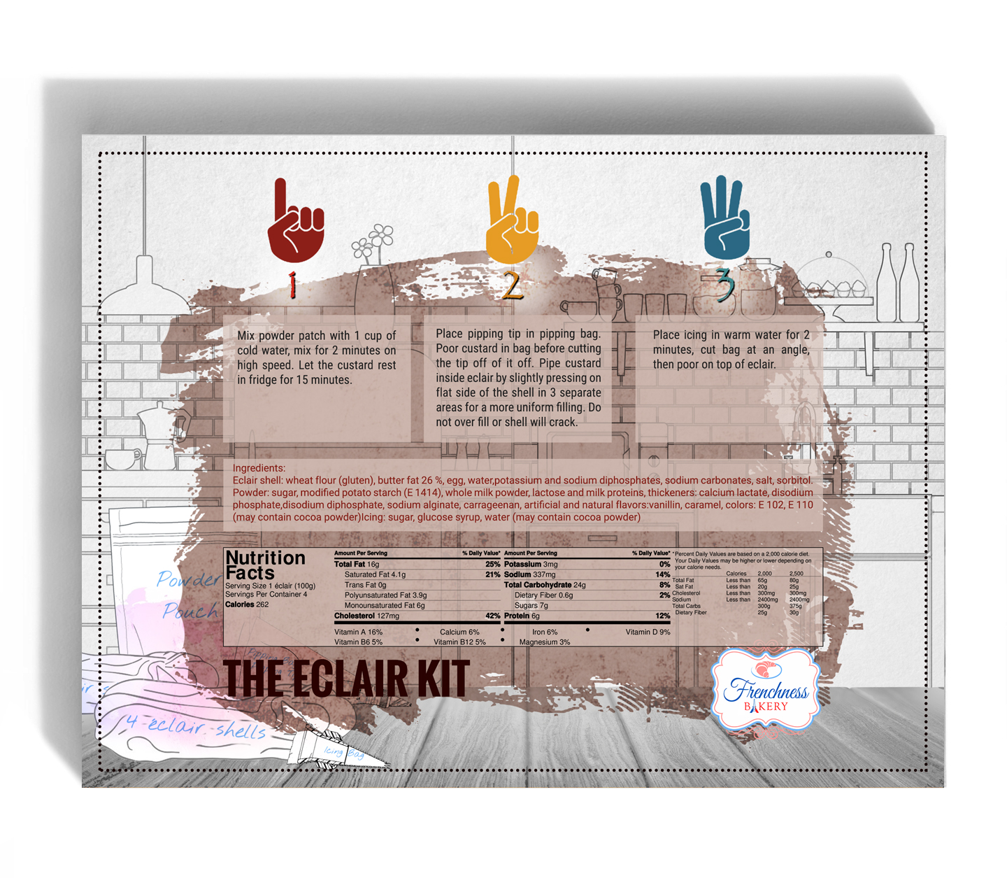 Packaging Design by SAI DESIGNS for Frenchness, LLC | Design #15909878