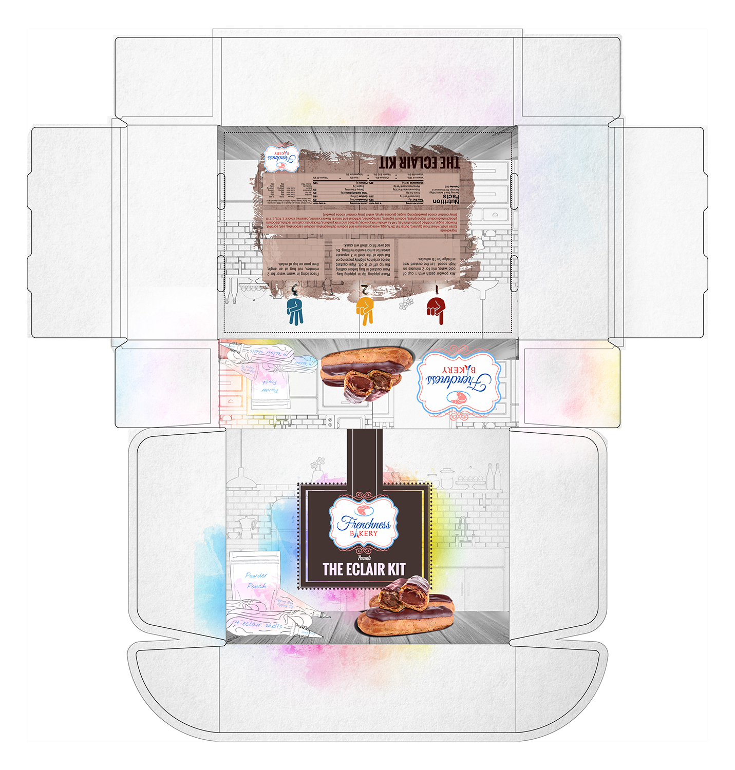 Packaging Design by SAI DESIGNS for Frenchness, LLC | Design #15939603