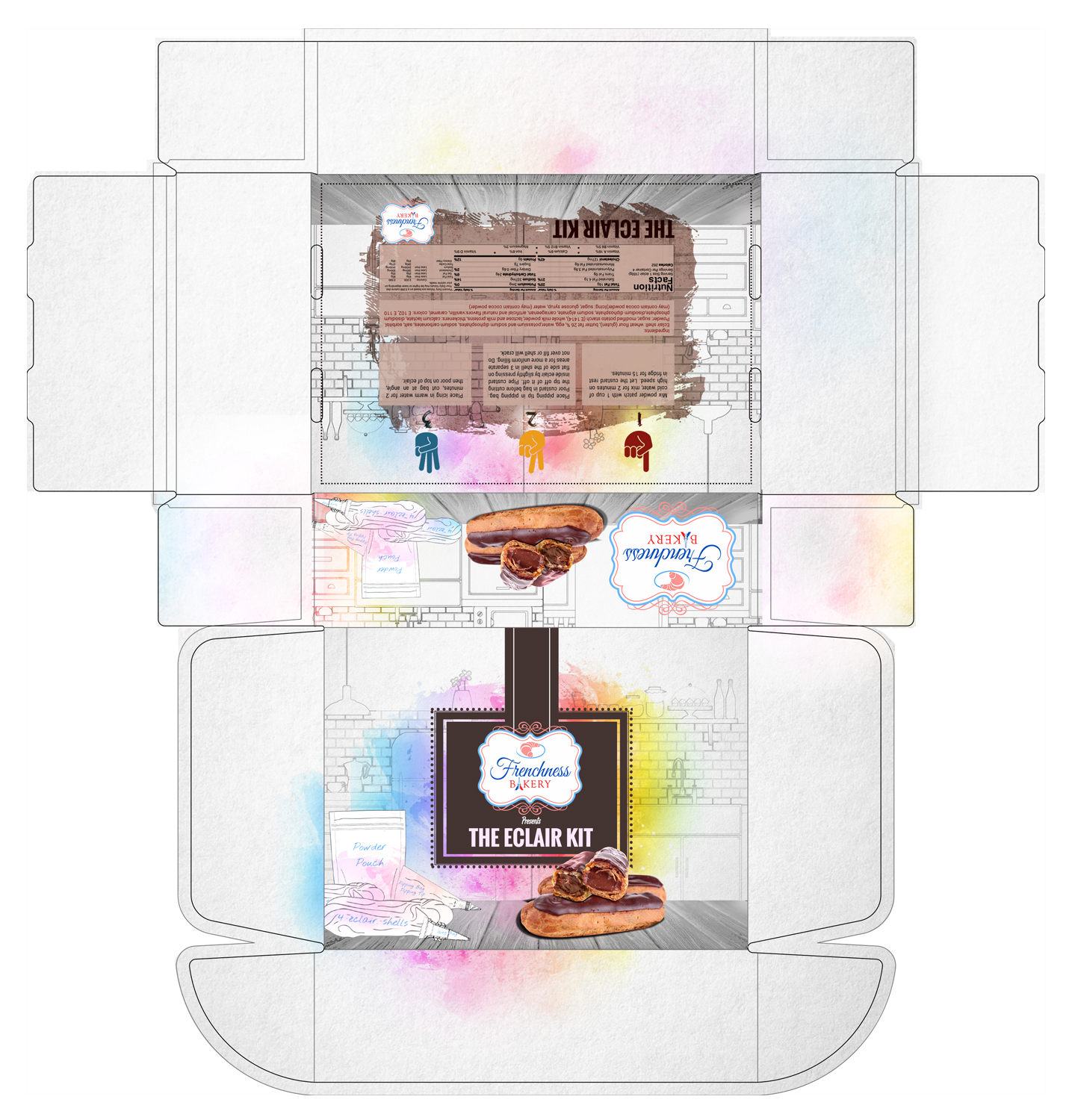 Packaging Design by SAI DESIGNS for Frenchness, LLC | Design #15947249