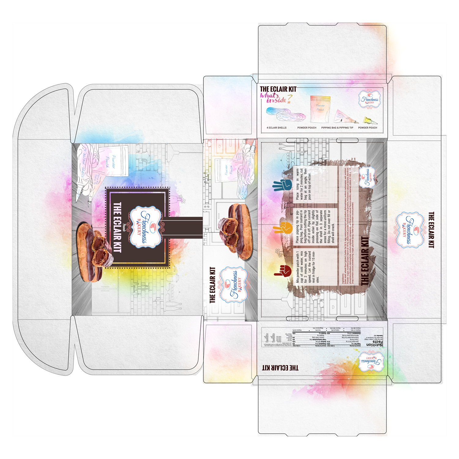 Packaging Design by SAI DESIGNS for Frenchness, LLC | Design #15958252