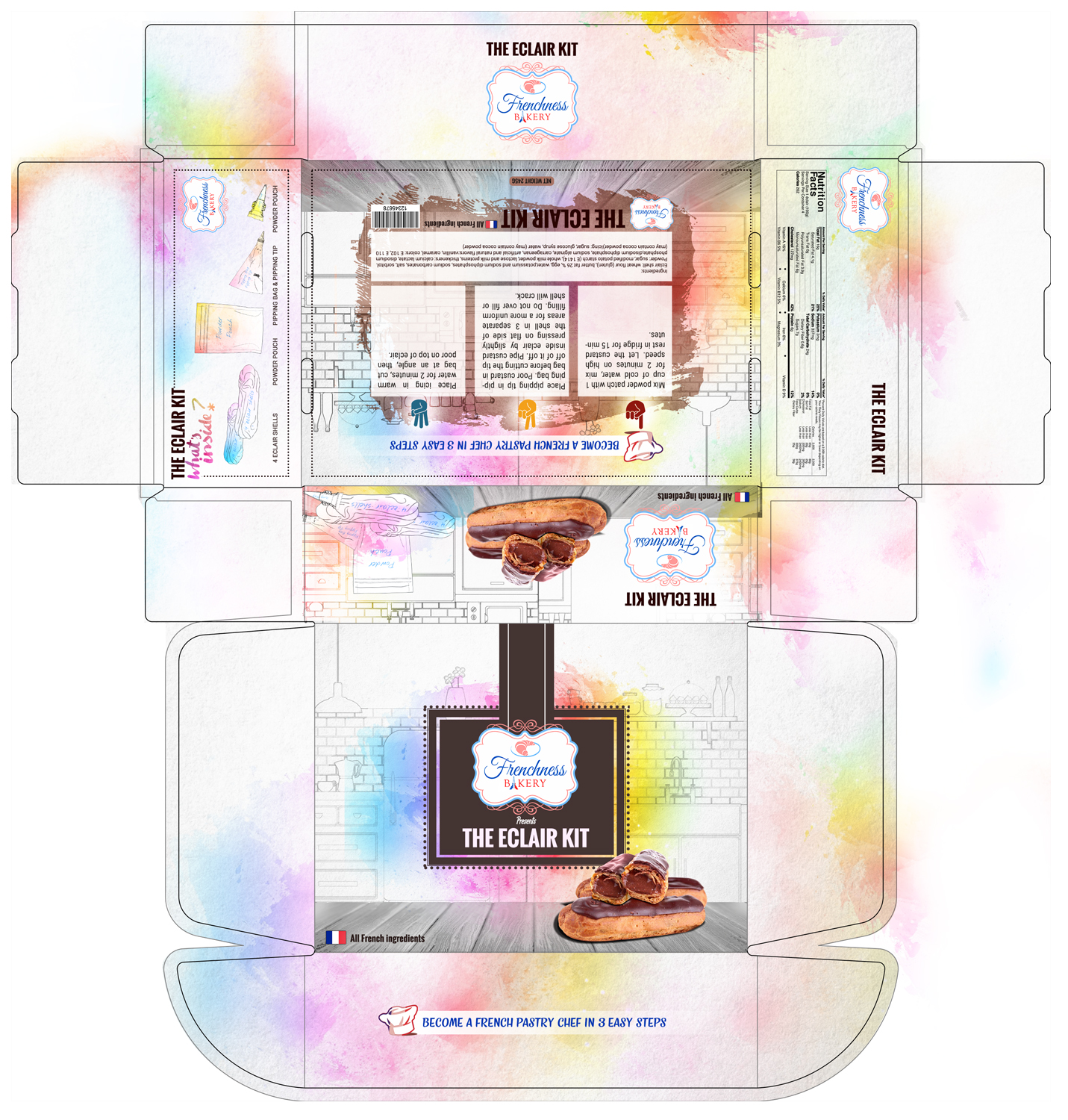 Packaging Design by SAI DESIGNS for Frenchness, LLC | Design #16177558