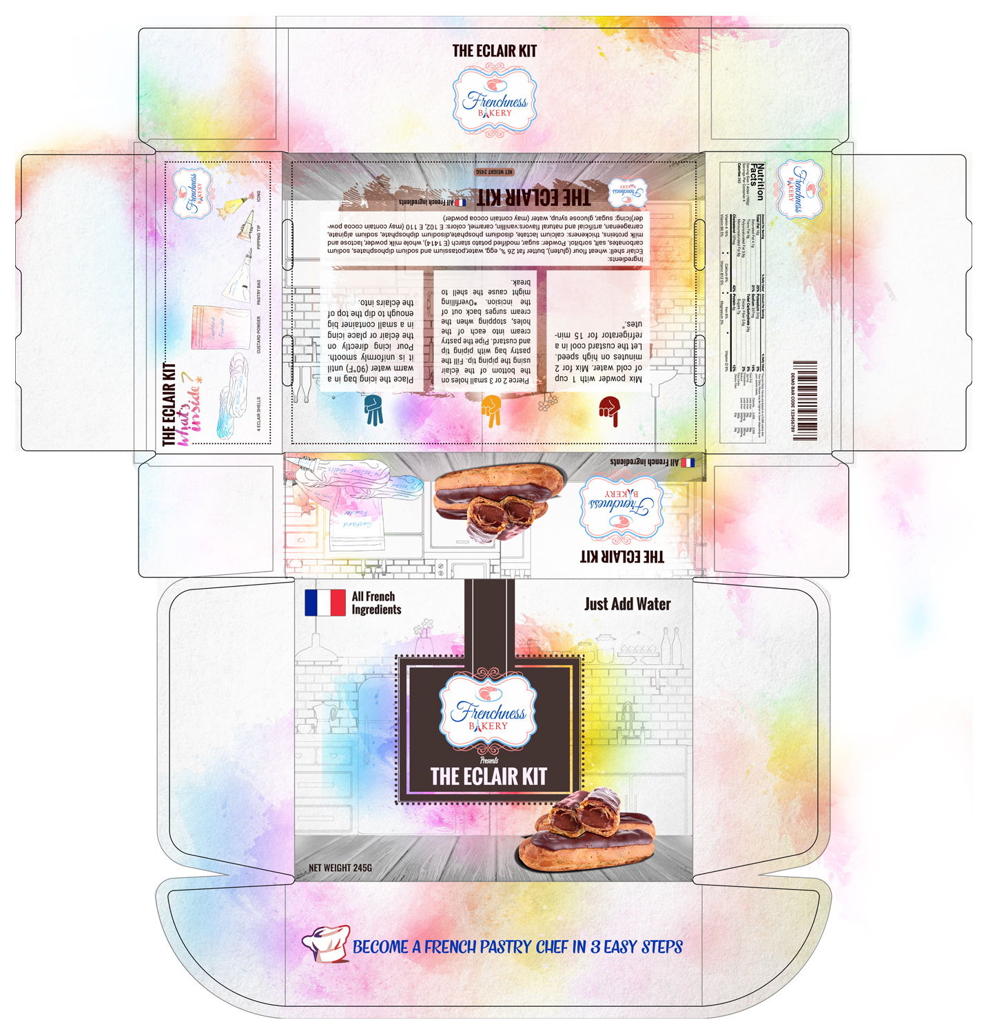 Diseño de Empaque por SAI DESIGNS para Frenchness, LLC | Diseño #16304429