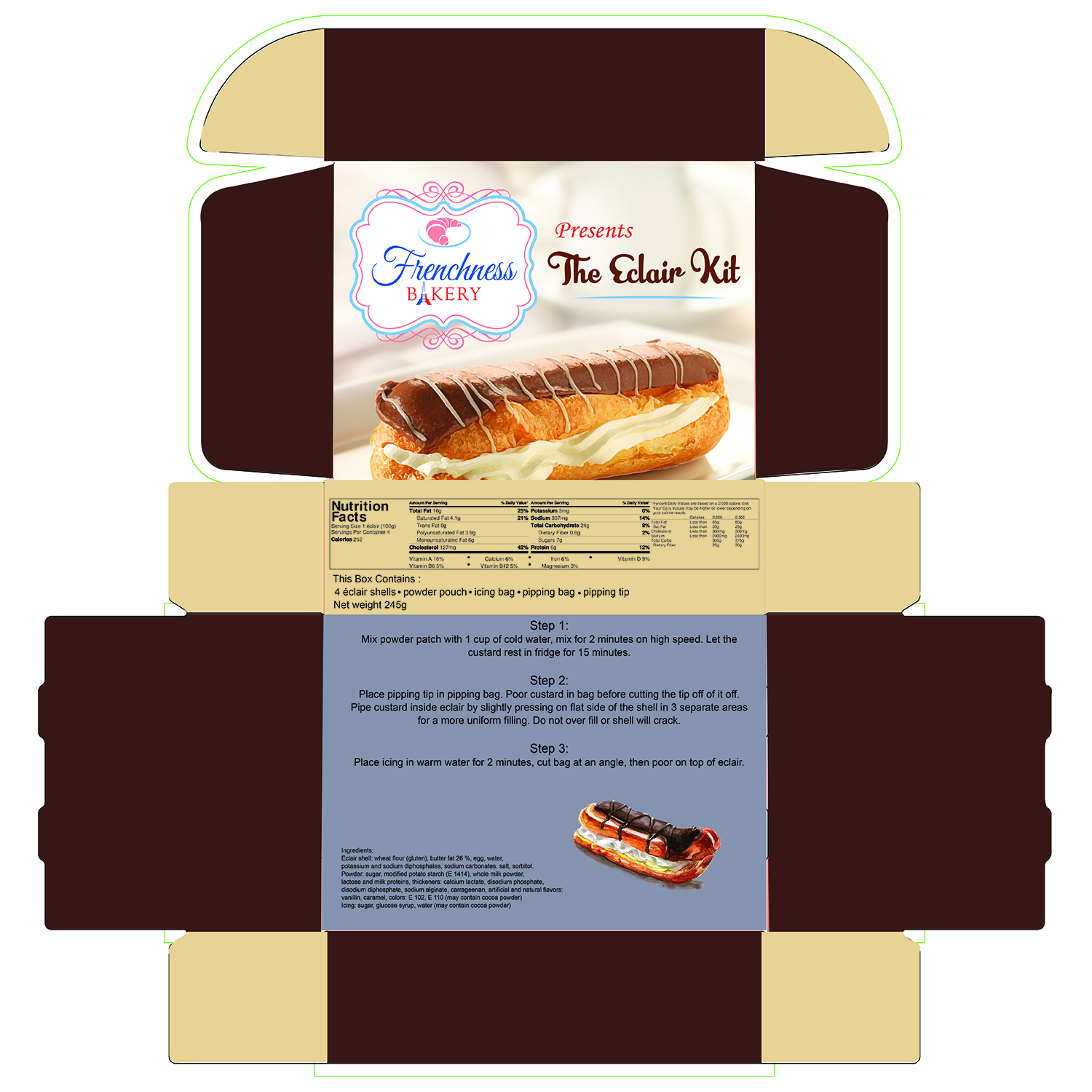 Packaging Design by Lubs for Frenchness, LLC | Design #15941319