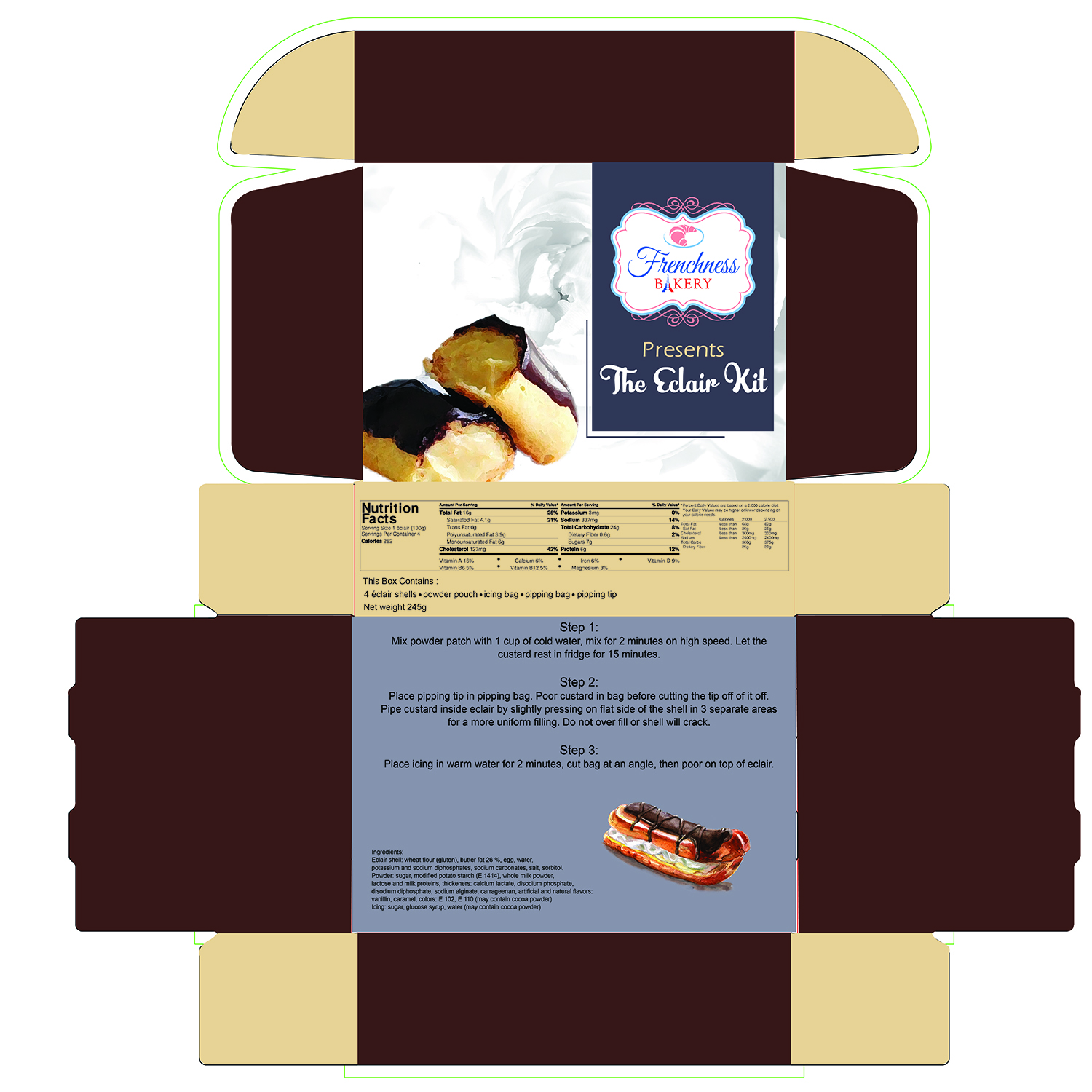 Packaging Design by Lubs for Frenchness, LLC | Design #15943662