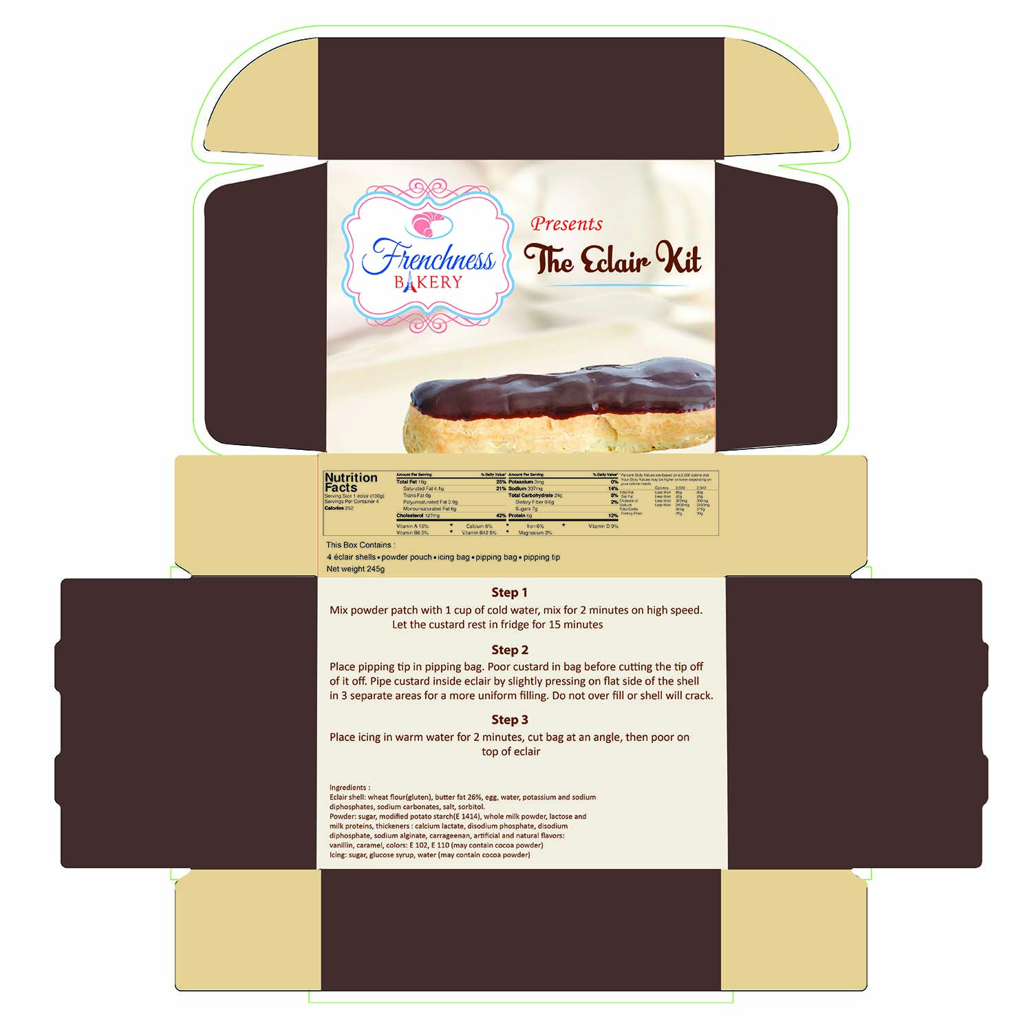 Packaging Design by Lubs for Frenchness, LLC | Design #15974194