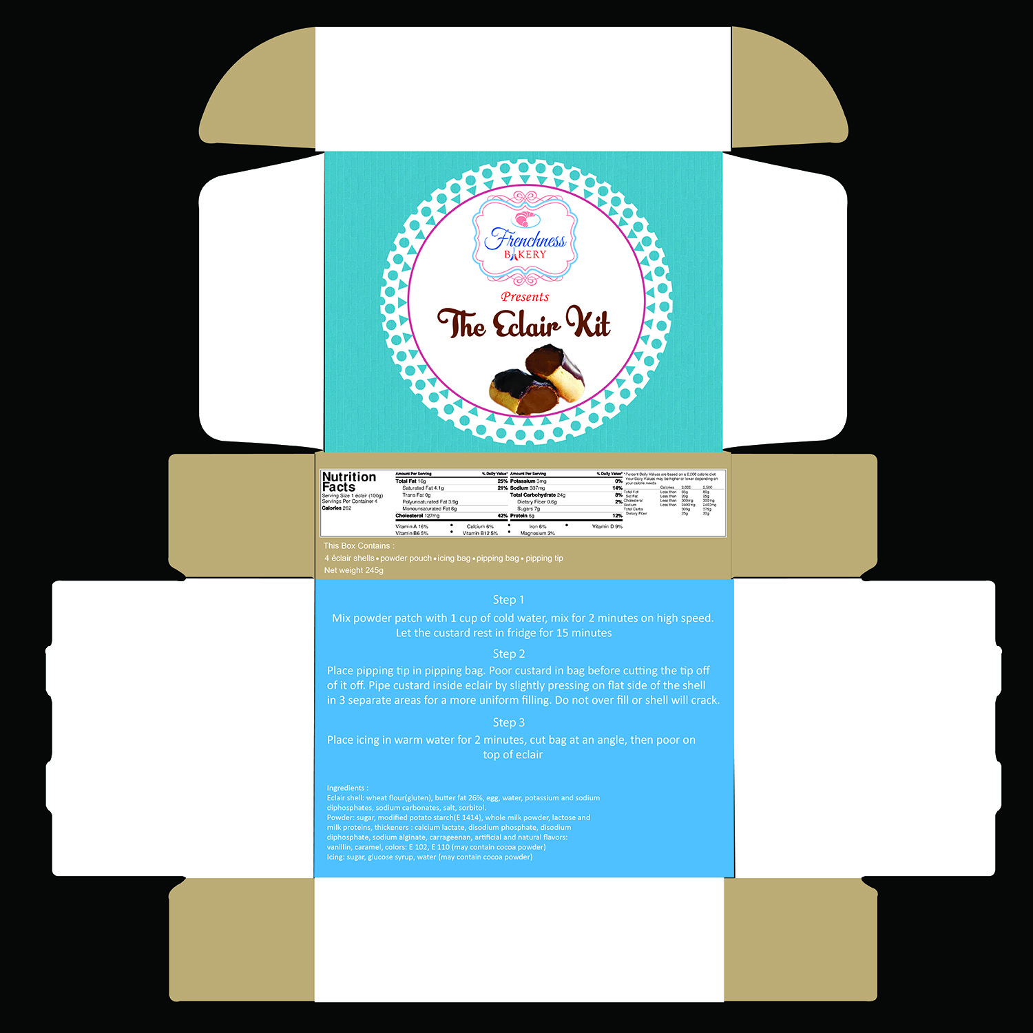 Packaging Design by Lubs for Frenchness, LLC | Design #15975503