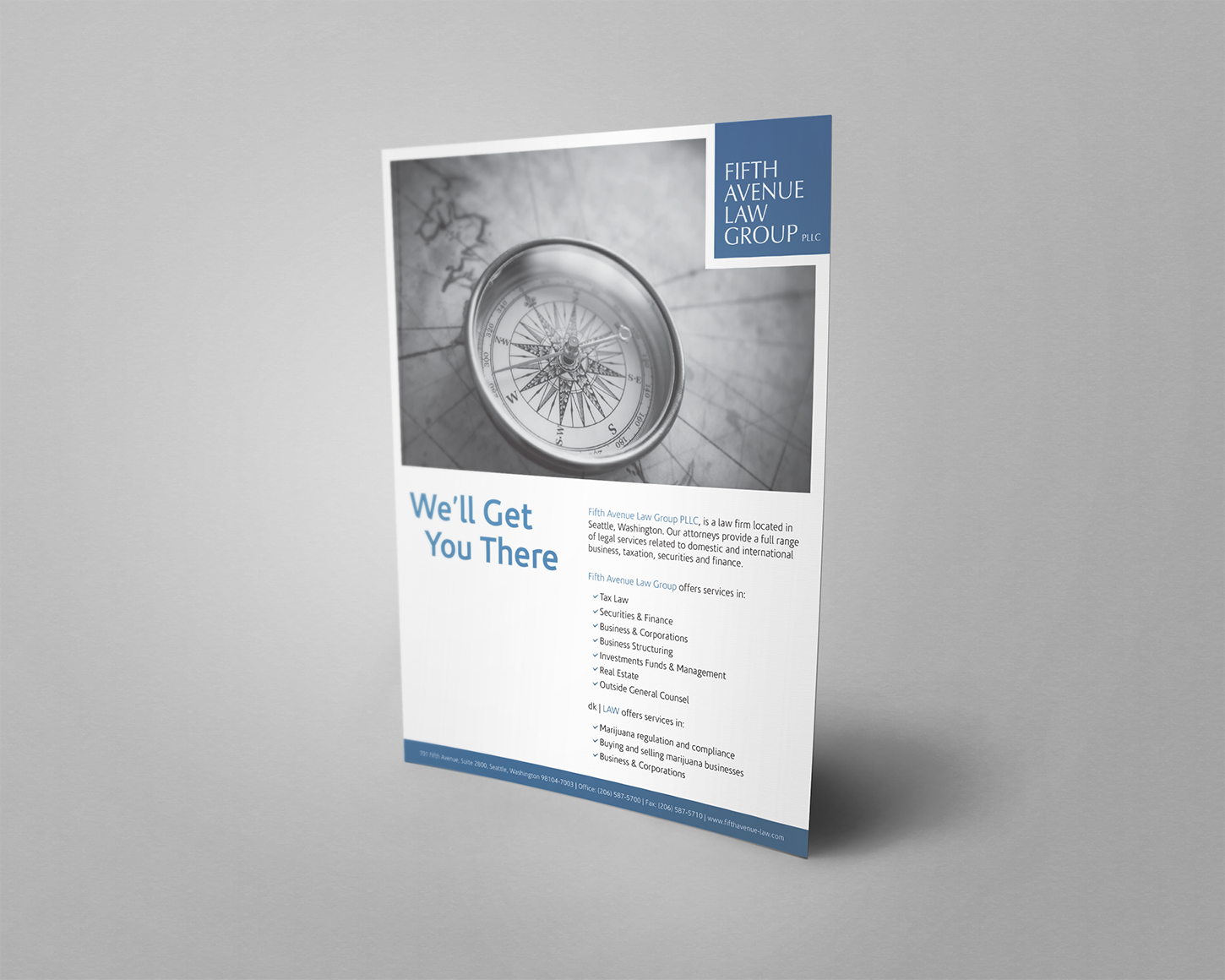 Advertisement Design by Alexandar for Fifth Avenue Law Group | Design #15968399