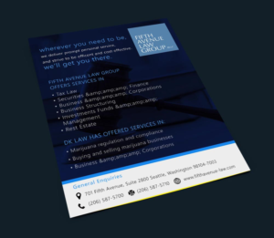 Advertisement Design by Bhushan jha for Fifth Avenue Law Group | Design: #15951209