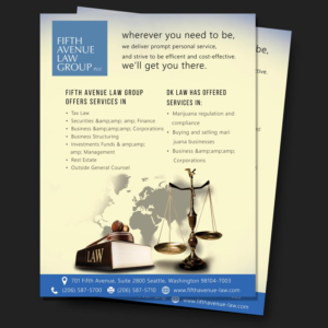 Advertisement Design by Bhushan jha for Fifth Avenue Law Group | Design: #15953332