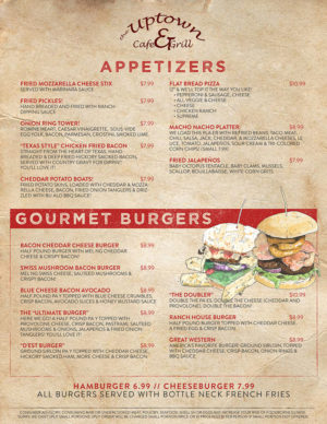Menu Design by mrmrnjr for uptown cafe/club d'est | Design: #15935692