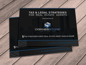 Design de Carte Postale par Aether Designs pour CORNERSTONE LAW GROUP | Design : #15845078