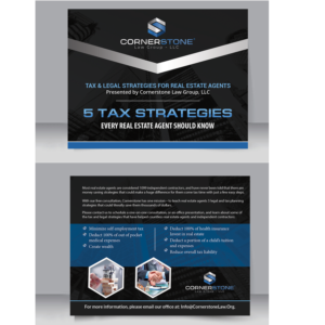 Design de Carte Postale par creative.bugs pour CORNERSTONE LAW GROUP | Design : #15892161