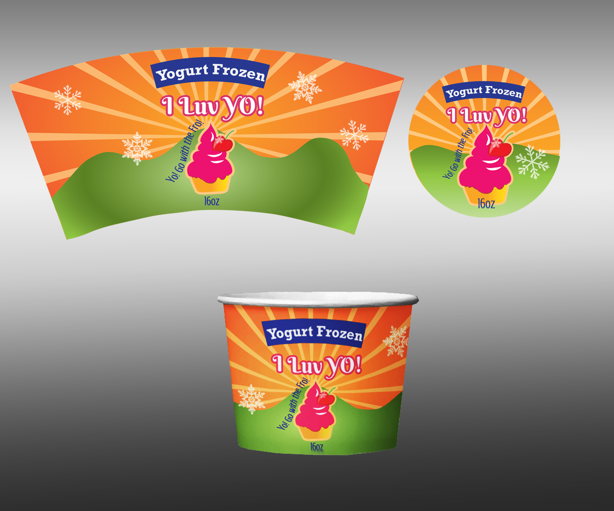 Verpackungs-Design von Cari Lopez für I Luv YO! | Design #2659533