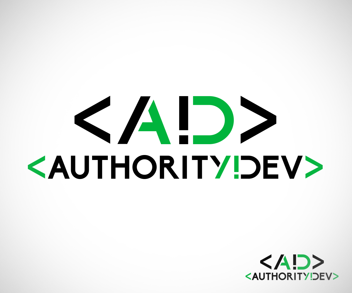 Logo Design by Paradise for AuthorityDev | Design #2624476