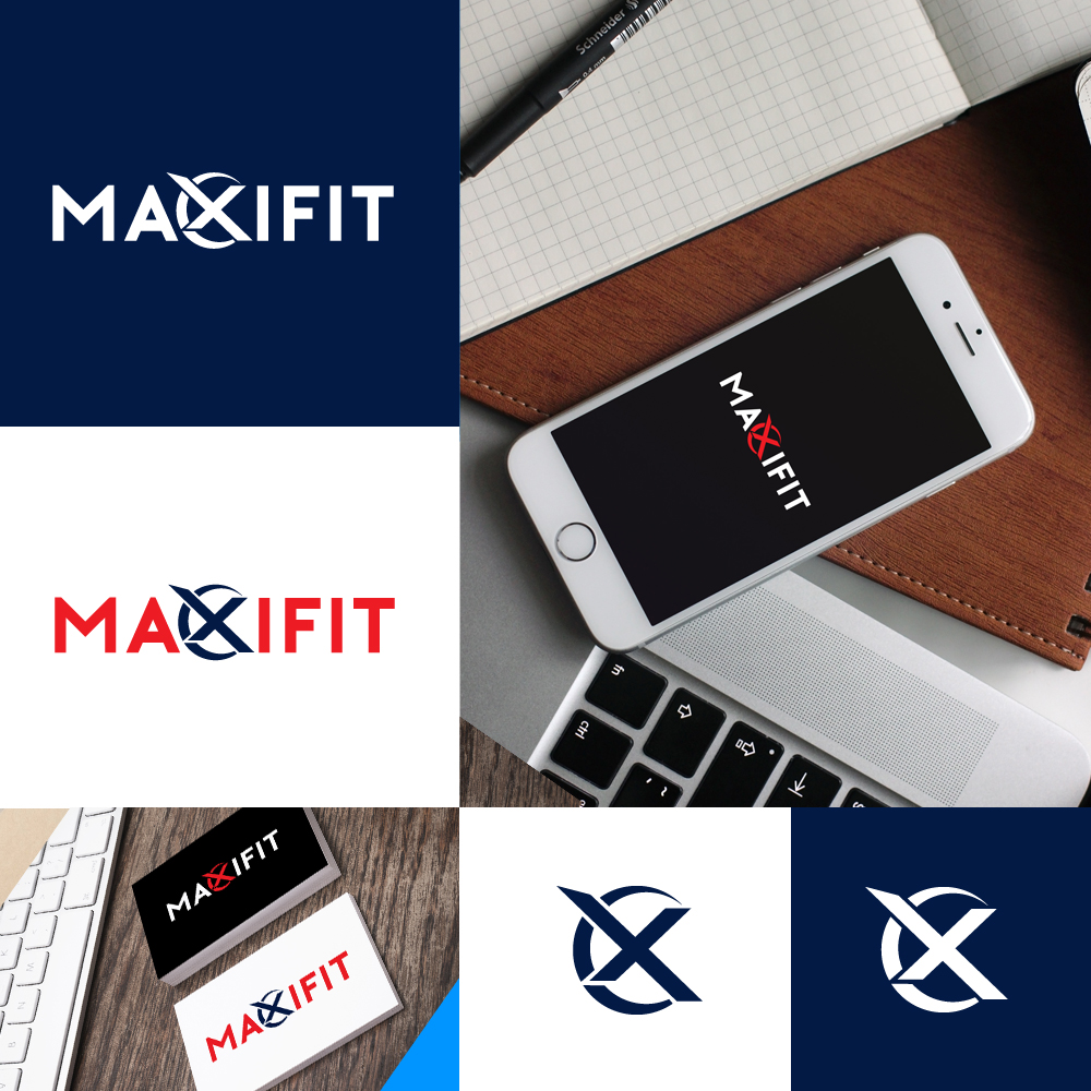 Logo-Design von Aqeel Momin für Maxifit | Design #15874084