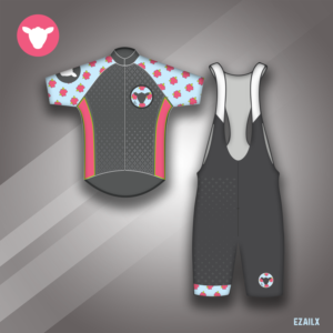 MuuMuu CC Cycling Jersey - Contemporary but fun!!  | Diseño de Camiseta por EzaiLX
