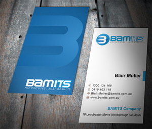 Bamits business card desigin  | Design de Carte de Visite par MT