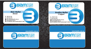 Business Card Design by Elkana Letting for BAMITS | Design #2645746