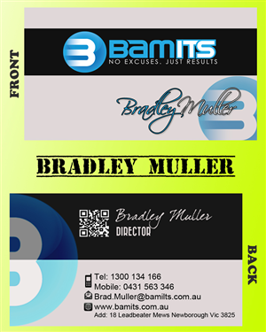 Business Card Design by MDesigns ™ for BAMITS | Design: #2635939