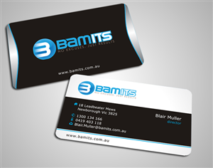 Business Card Design by SKYdesign for BAMITS | Design: #2613756