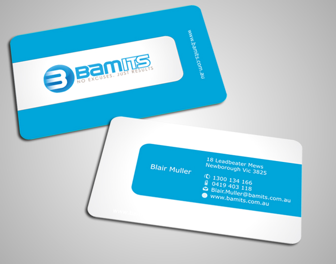 Business Card Design by SKYdesign for BAMITS | Design #2613764