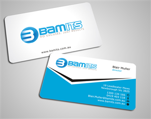 Business Card Design by SKYdesign for BAMITS | Design: #2613775