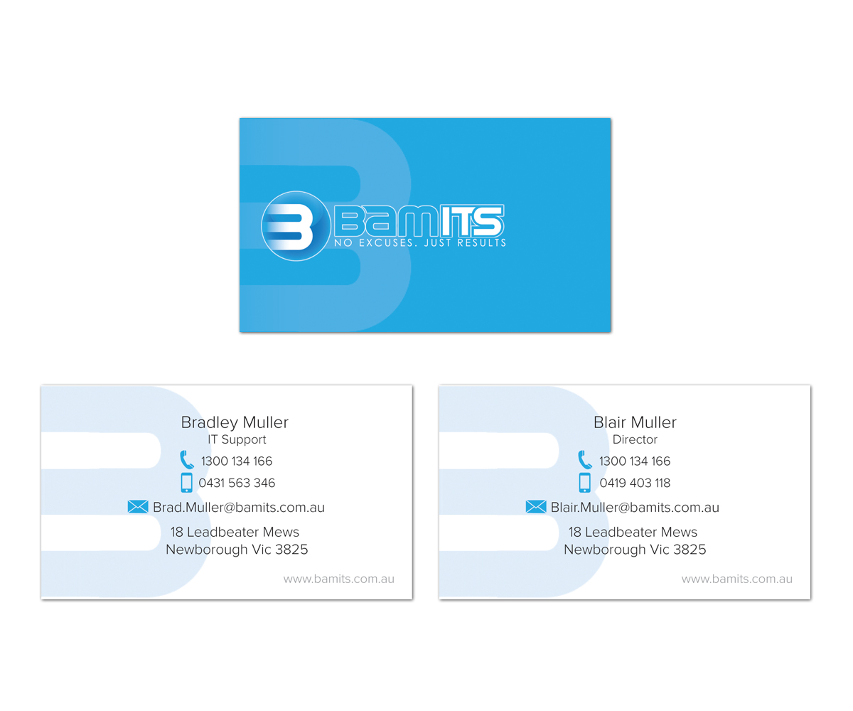 Visitenkarten-Design von Sandaru für BAMITS | Design #2612312