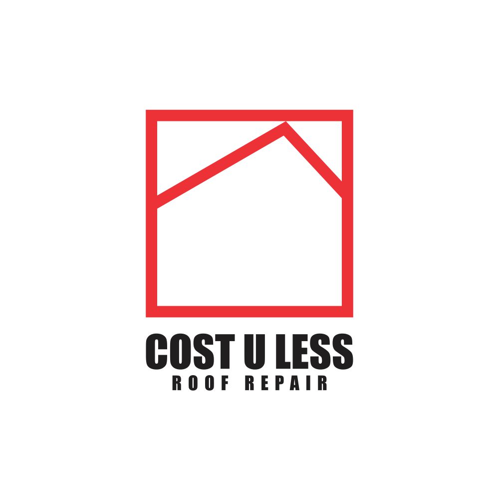 Cost U Less >> Bold Playful Business Logo Design For Cost U Less Roof Repair Inc Cost U Less >> Bold Playful Business Logo Design For Cost U Less Roof Repair Inc