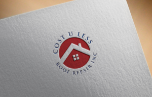 Design de Logo par asman pour Cost U Less Roof Repair Inc. | Design : #15839904