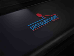 Logo Design by Sherpa design for Cost U Less Roof Repair Inc. | Design: #15837154