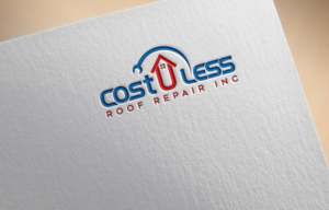 Design de Logo par A S design @ pour Cost U Less Roof Repair Inc. | Design : #15863986