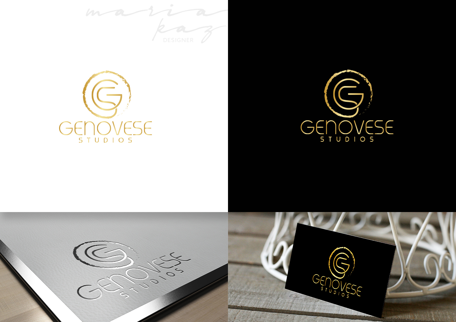 Logo Design by maria-kaz for Genovese Studios | Design #15917795