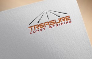 Logo Design by A S design @ for Treasure Coast Striping | Design: #15867341