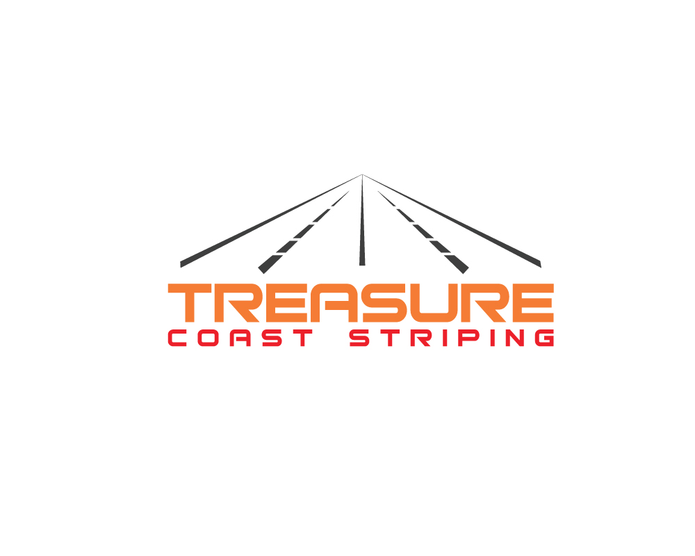 Logo Design by A S design @ for Treasure Coast Striping | Design #15867342