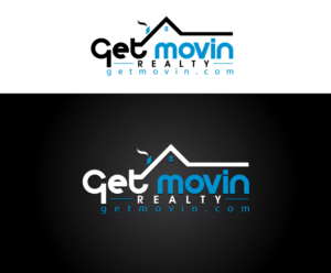 Get movin...our website will be getmovin.com | Logo Design by blue eye