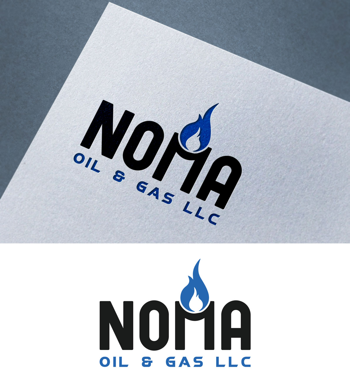Serious, Elegant, Oil And Gas Logo Design for NOMA OIL & GAS LLC by