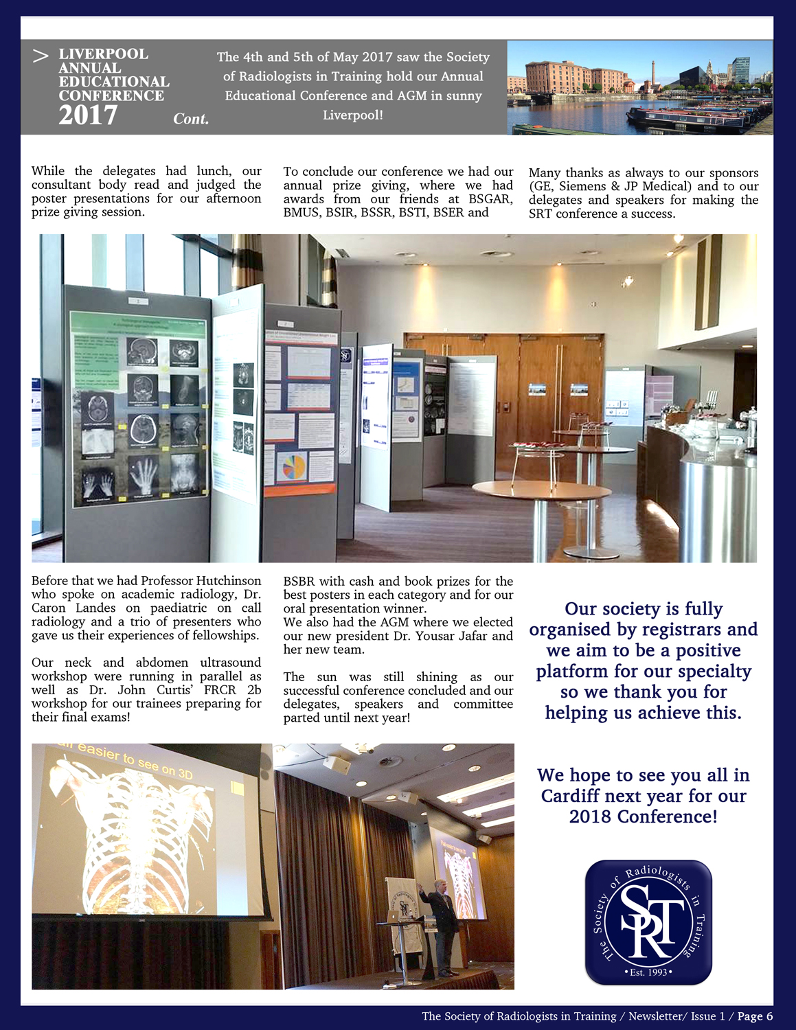 Newsletter Design by nortiz for The Society of Radiologists in Training  | Design #15906183