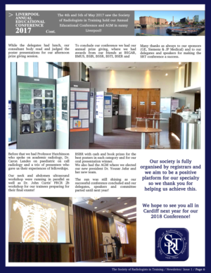Newsletter Design by nortiz for The Society of Radiologists in Training  | Design: #15906183
