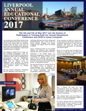 Newsletter Design by nortiz for The Society of Radiologists in Training  | Design: #15906185