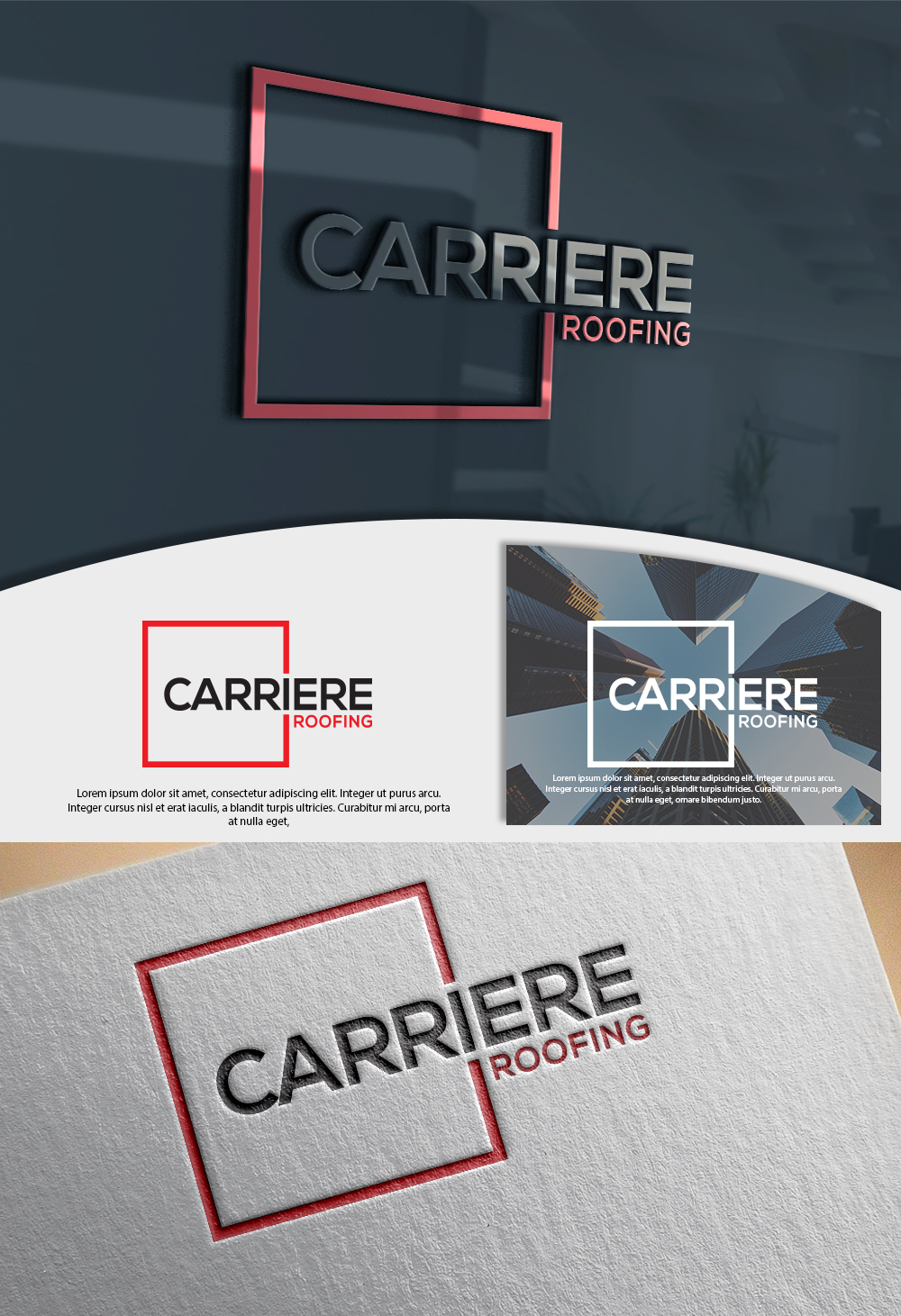 Design de Logo par Renewable pour Carriere Roofing | Design #15855678