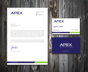 Accounting firm needing business card / letterhead designed | Visitenkarten-Design von mdreyad