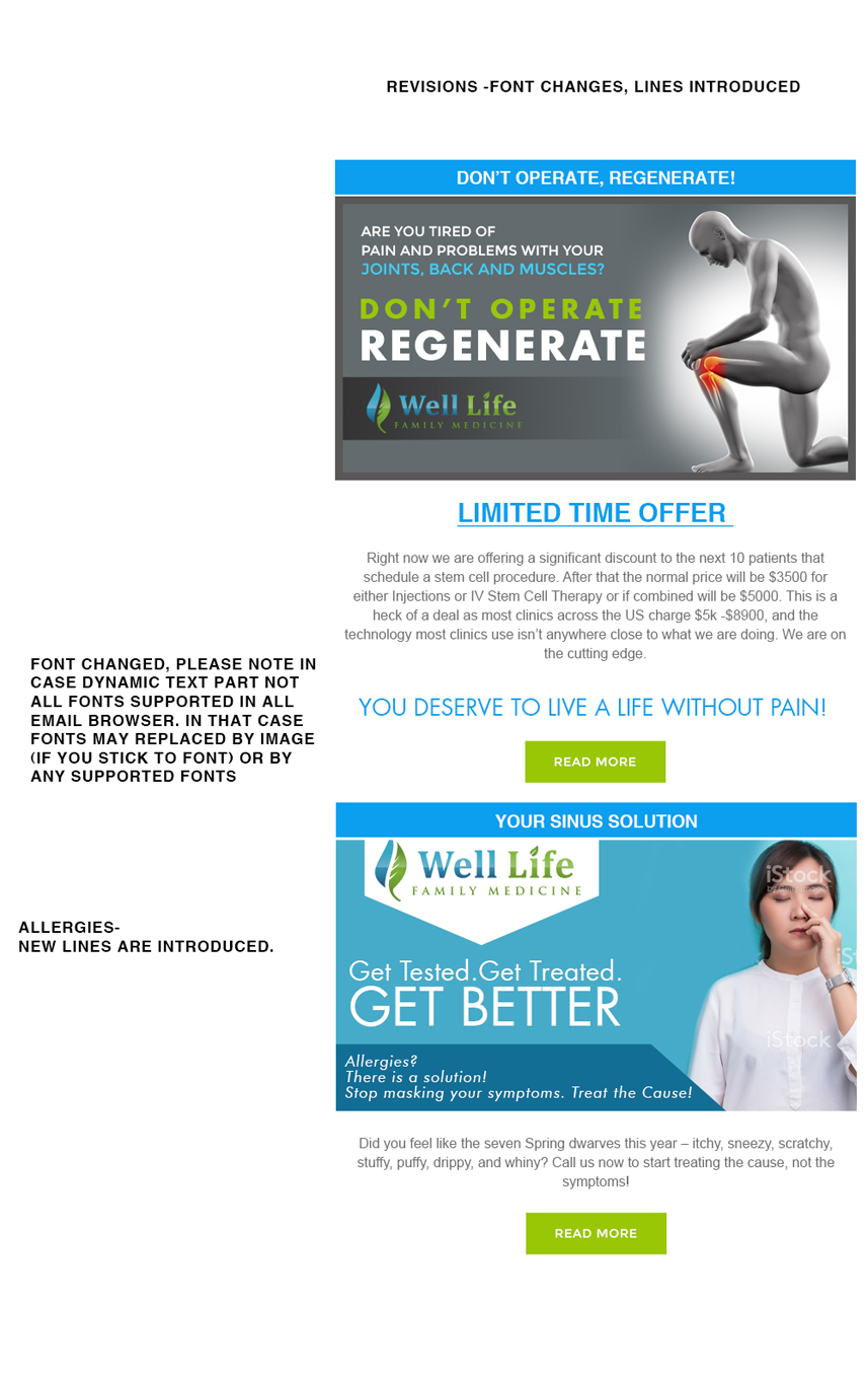 Email Marketing Design by Expert Designer for this project | Design #16121789