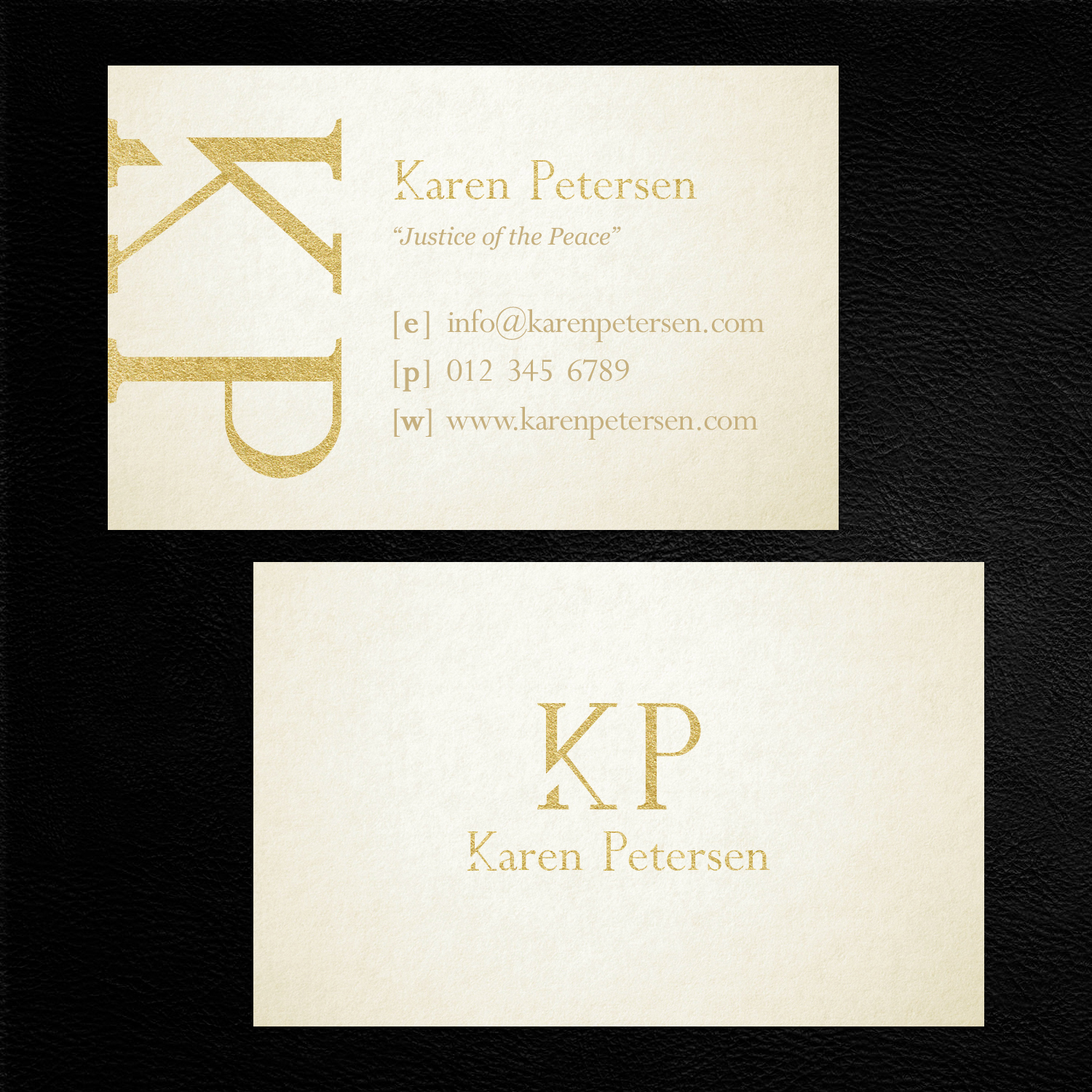 Diseño de Tarjeta de Presentación por Lauren para @petersen.com.au | Diseño #15861097