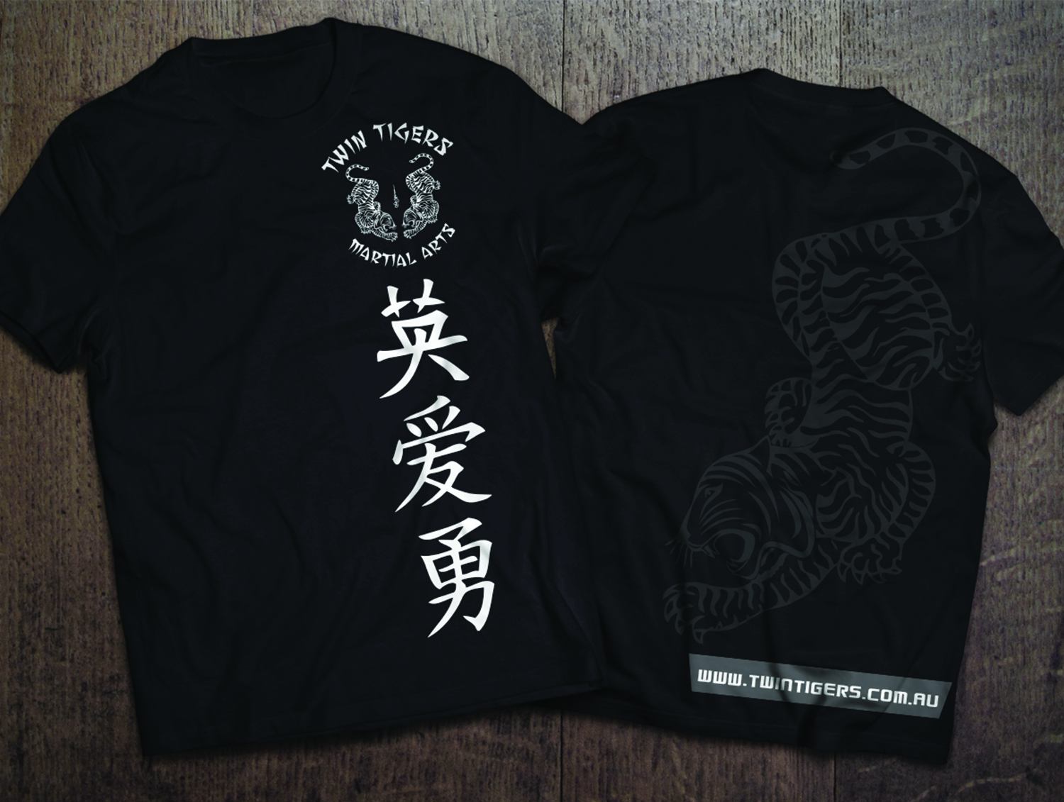 T-shirt Design by SAI DESIGNS for Twin Tigers Martial Arts | Design #15892748