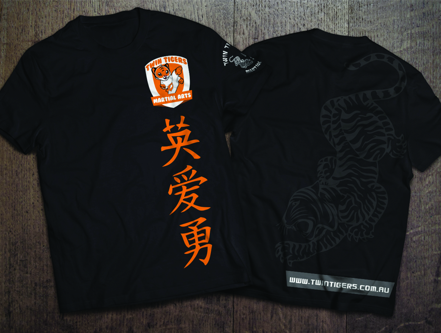 T-shirt Design by SAI DESIGNS for Twin Tigers Martial Arts | Design #15892751