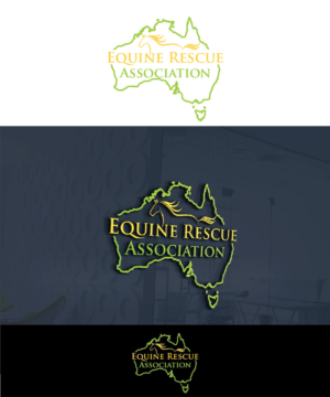 Logo Design by joliau for Equine Rescue Association (Australia) | Design: #15881844