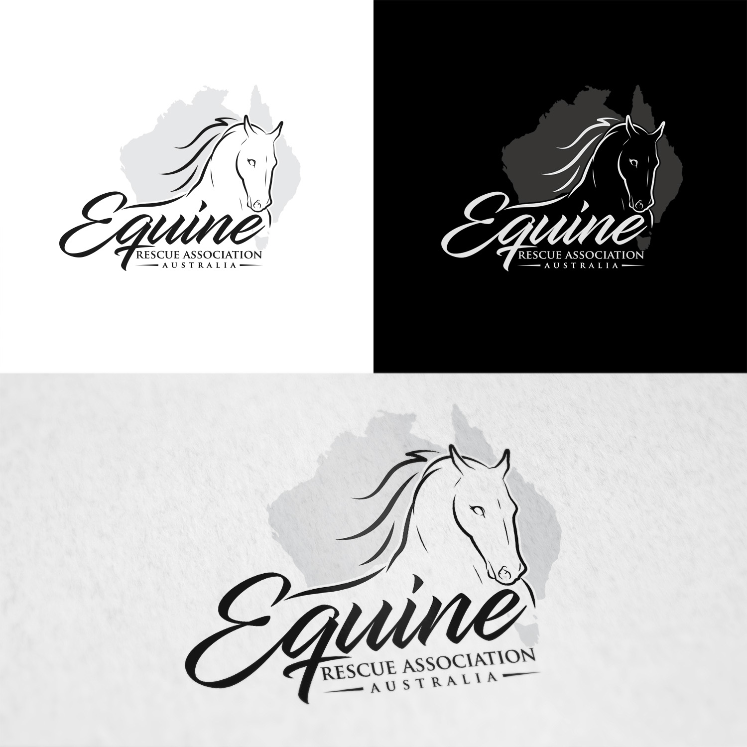 Logo Design by issam.erraya for Equine Rescue Association (Australia) | Design #15895805