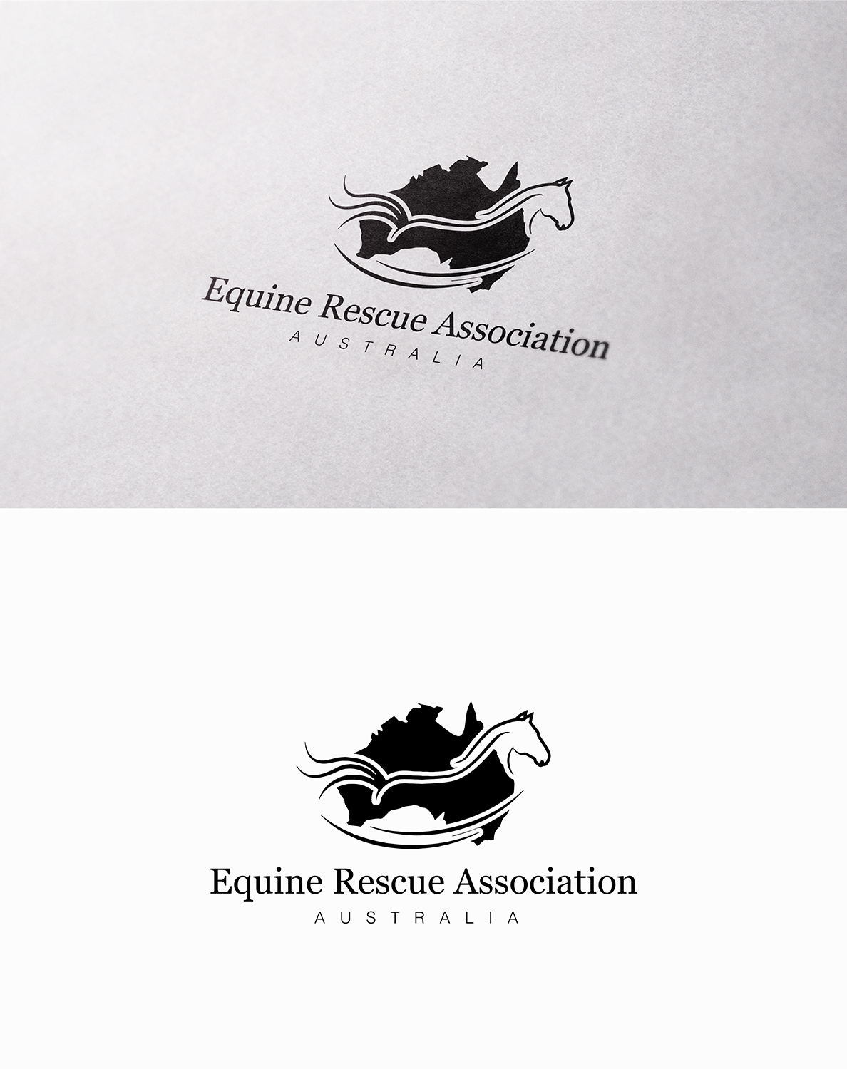 Logo Design by Belove for Equine Rescue Association (Australia) | Design #15880830