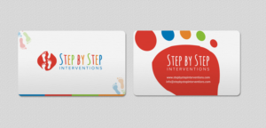 Business Card Design by INDIAN_Ashok for Step by Step Interventions | Design: #15832415