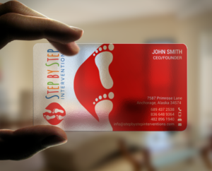 Business Card Design by chandrayaan.creative for Step by Step Interventions | Design: #15854244